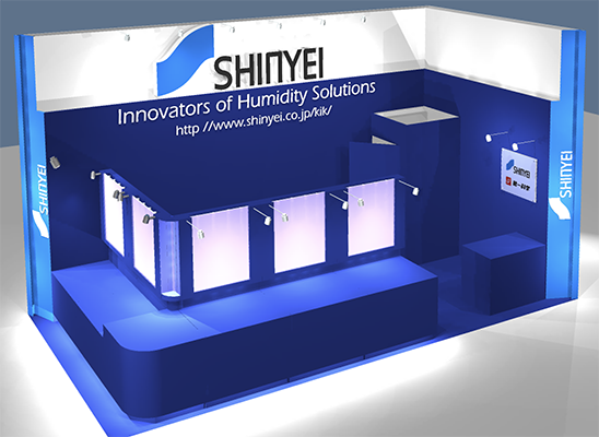 神栄テクノロジー 展示会ブースデザイン