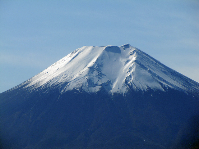 富士山山頂望遠